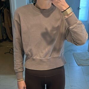 Cropped Crewneck
